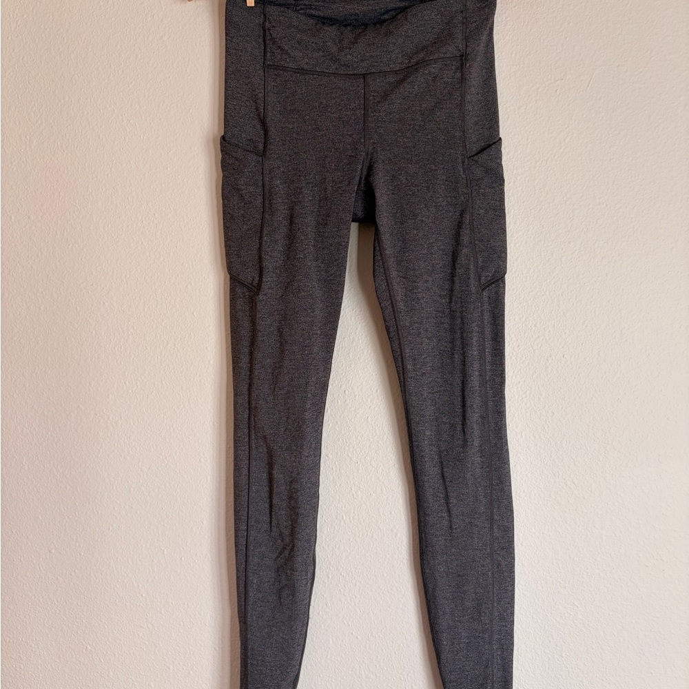 lululemon Women's Size 6, 5-Pocket Charcoal Leggings